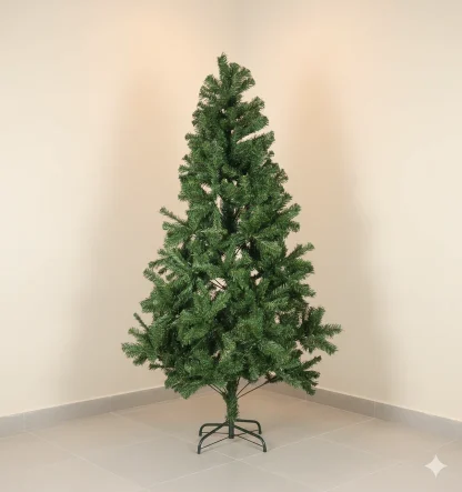 Árbol de Navidad Verde Pino 2.10m - 1000 Ramas