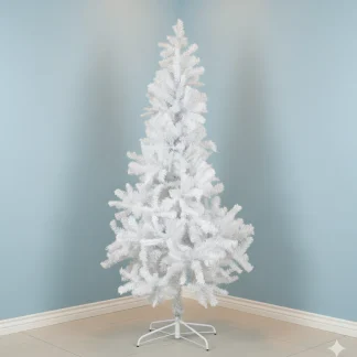 Árbol de Navidad Blanco Nieve 1.80m - 940 Ramas