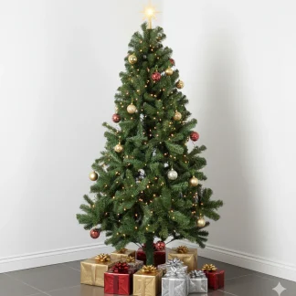 Árbol de Navidad Verde Pino 1.80m - 940 Ramas